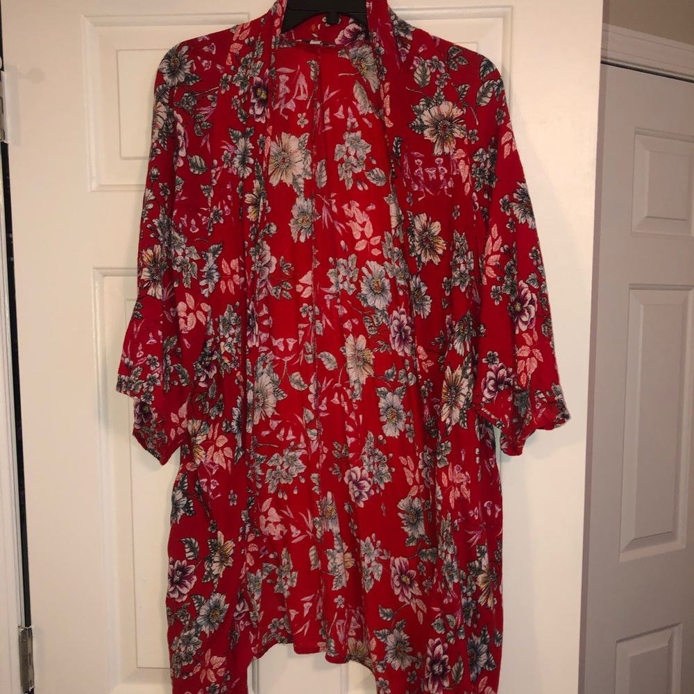 Floral kimono
